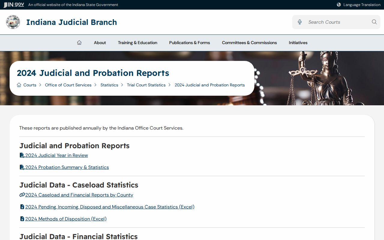 Grant County court docket 2024 official statistics source